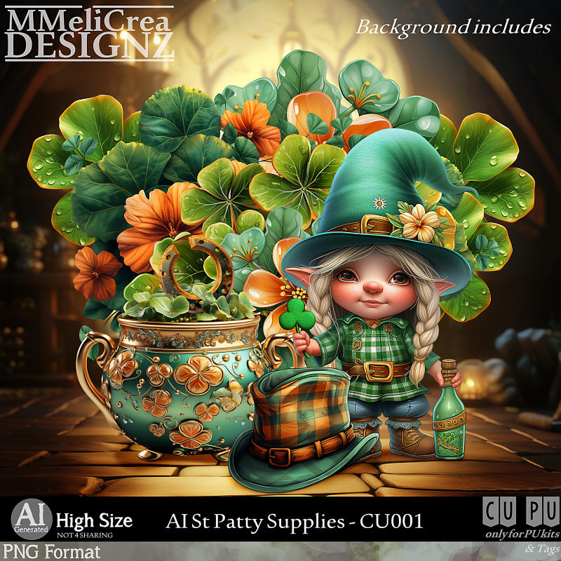 (image for) AI - St Patty - CU001